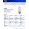 Feit Electric Feit White B10 E26 (Medium) Filament LED Bulb Daylight 40 Watt Equivalence 2 pk BPETC40950WFIL2 - alternate 5